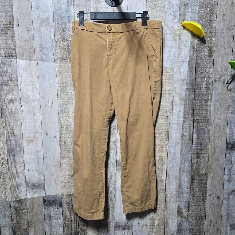 Patagonia Khaki All Wear Organic Cotton Cropped Pants 4 Sustainable Office Caree